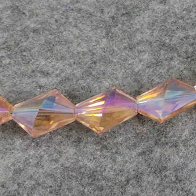 CH54411 GLASS BEADS FOR JEWELLERY 15X20MM/20PCS ROSE COLOR, ,MATERIAL GLASS,,BEADS (5 0) ()