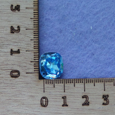 CH54445 Swarovski rivoli ,for jewellery 12mm//1pcs/ light blue color,   ,material ,, (0 0)