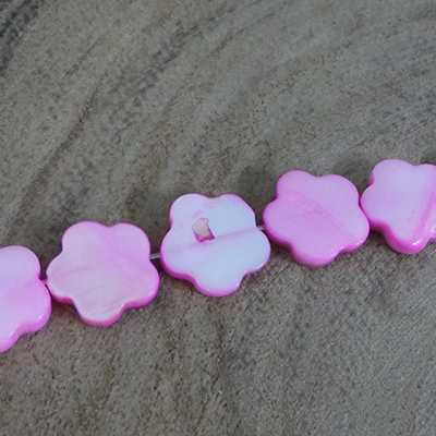 CH54506 Natural Freshwater Shell Beads  FOR JEWELLERY 12mm/32Pcs/   PINK COLOR,   ,Material ,BEADS (8 0) ()