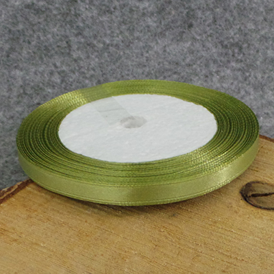 CH55038 Ειδη συσκευασιας κορδελες σατεν ,6mm/23μετρ.,λαδι χρωμα (0 0)