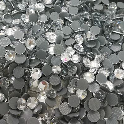 CH57531 Glass hotfix rhinestones hotfix ss10  decoration/nails 4mm/1440pcs/   crystal, flatback,hotfix  ,material ,, (0 0)