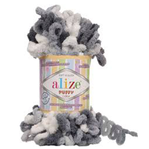 CH57935 Νηματα alize puffy more ,100xgr /~9μετρ. ,πολυχρωμο,πολυεστερικα (0 0)