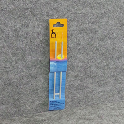 CH57970 Sewing needles pony bodkins, ,14cm/2pcs ,platinum color (-1 0)
