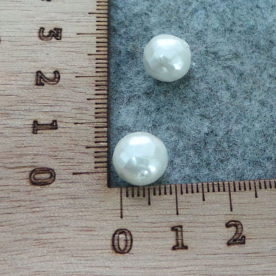 CH58274 Half Drilled Swarovski pearls ,For Jewellery 10mm//1Pcs/ Natural Color,   ,Material ,, (12 0) ()