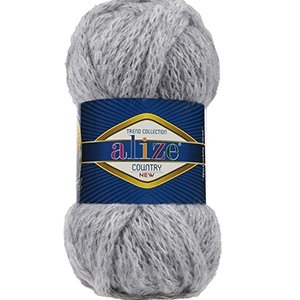 CH58615 Yarns alize country,acrylic ,100xgr /~34meters ,dark grey color col 21 (0 0)