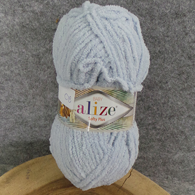 CH58632 Νηματα alize softy plus ,100gr/120μετρ. ,γαλαζιο χρωμα,μικροπολυεστερας (0 0)
