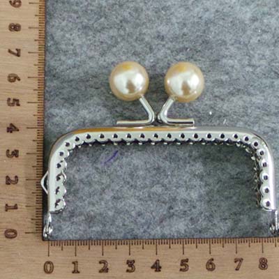 CH58787 Accessories iron purse frames rectangle,with holes/frames ,8,5cm/1pcs ,platinum color (0 0)