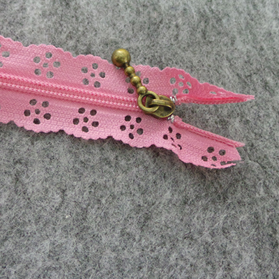 CH58867 Zippers plastic open-end, ,25cm/1pcs ,rose color (0 0)
