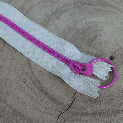CH59170 Zippers plastic open-end, ,30cm/1pcs ,beige color (0 0)