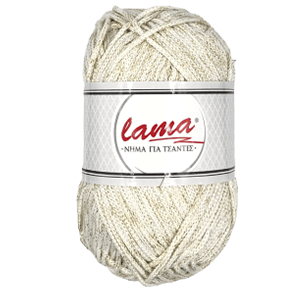 CH59193 LAMA LUREX METALLIC COLORS  FOR HANDBAGS 200gr/160Meters/  (Lama) OFFWHITE/GOLD,Col 518 Polyester  ,Material 100% Polyester, (30 0) ()