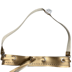 CH59409 Accessories iron purse frames sugar pouch belt,with belt ,38×5,5cm/1pcs ,bronze color (0 0)