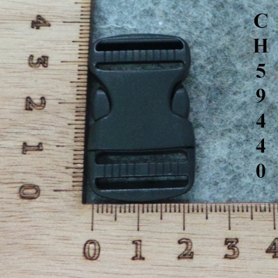 CH59440 Plastic buckles buckles,buckles ,40x24mm/ø15mm/1pcs,black color (0 0)
