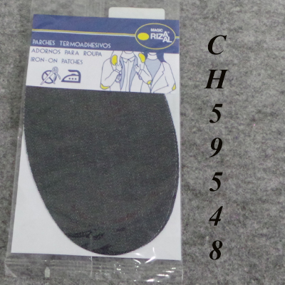 CH59548 Hotfix textile patches,polyester ,11x9cm/1pcs ,navy blue color (0 0)