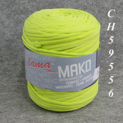 CH59556 LAMA MAKO YARN  FOR HANDBAGS 700gr/130Meters/  (Lama) LIGHT GREEN COLOR, COTTON  ,Material ,ALL SEASONS, (0 0) ()