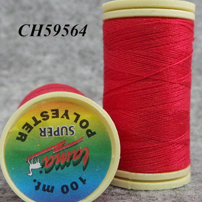 CH59564 Polyester sewing thread polyester 100μέτρα/1pcs red color for sewing kneeting accessories (0 0)