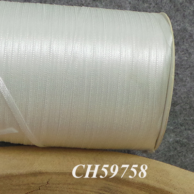 CH59758 Ειδη συσκευασιας κορδελες σατεν ,3mm/800μετρ.,λευκο χρωμα (0 0)