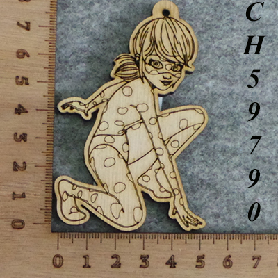 CH59790 Engraved wood silhouettes ,for decoration 89x56mm/1pcs/ natural color,   ,material plywood,easter,charms (0 0)
