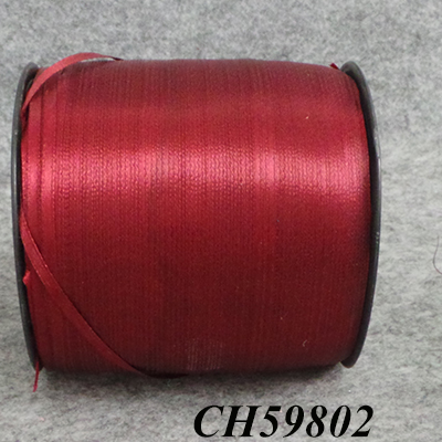 CH59802 Ειδη συσκευασιας κορδελες σατεν ,3mm/800μετρ.,σκουρο κοκκινο χρωμα (0 0)