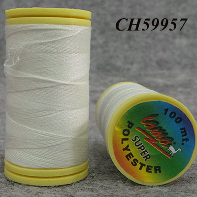 CH59957 Polyester sewing thread ,for sewing 100mm//1spool/. pearl color, polyester  ,material 100% acrylic,kneeting accessories, (-3 0)