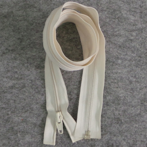 CH60154 Zippers plastic open-end, ,60cm/1pcs ,beige color (0 0)