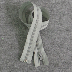 CH60158 Zippers plastic open-end, ,60cm/1pcs ,light grey color (0 0)