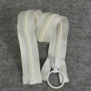 CH60161 Zippers plastic open-end, ,50cm/1pcs ,white color (0 0)