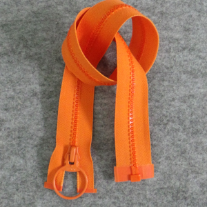 CH60171 Zippers plastic open-end, ,50cm/1pcs ,orange color (0 0)