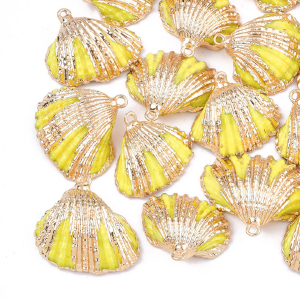 CH60275 Natural cowrie shell for jewelery/decoration 23mm//2pcs multicolor,   ,material sea shell,summer, (0 0)