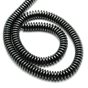 CH60712 Synthetic hematite disc beads,heishi beads for jewellery 8x2mm/200pcs black color,   ,material synthetic hematite,, (0 0)