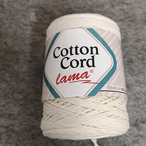 CH61134 Yarns lama cotton cord,cotton/macrame ,250gr/150meters , (0 0)