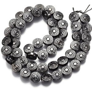 CH61195  Συνθετικός αιματίτης  Για κόσμημα 8X4mm/3Τεμ. Διάφορα Χρώματα,   ,Συνθεση ,Χάντρα (7 6) (6gr) ()