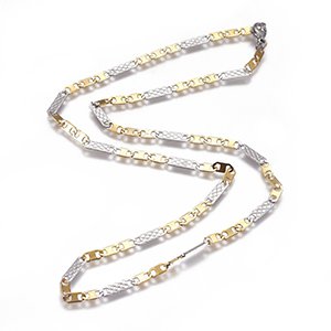CH61356 Stainless steel mariner link chains ,for jewellery 50cm//1pcs//3,5mm golden/steel color,with lobster claw clasp with lobster claw clsps  ,material stainless steel,, (0 0)