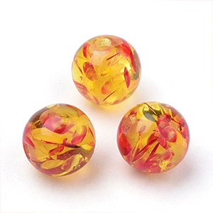 CH61521 Acrylic round beads ,for jewelery/paterimi/mpegleria 14mm//5pcs/2.5mm τρύπα natural color, kompologia  ,material acrylic,,beads (-1 0)