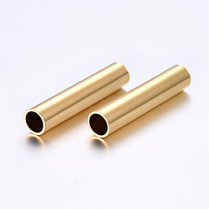 CH62112 Stainless steel rounded tubes ,for jewellery 30x12mm/2pcs/ø3mm gold plated color,   ,material ανοξείδωτο ατσάλι 304,,beads (0 0)
