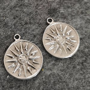 CH62132 Metal coins for jewellery 23mm//1pcs antique,   ,material ,,charms (0 0)