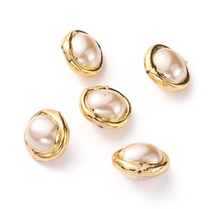 CH62187 Brass pendants and charms with semi precious stone ,for jewellery 19mm//1pcs/ gold plated,   ,material brass,,beads (0 0)