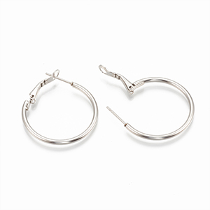 CH62477 30X2mm/1pcs stainless steel color (0 0)