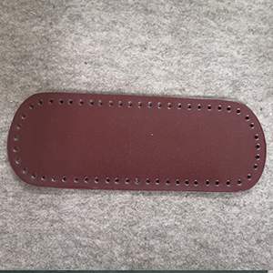 CH62664 Πατοι/βαση για τσαντες σκληροι οβαλ ,37x13cm/1τεμ.,σκουρο καφε χρωμα (0 0)