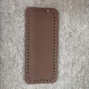 CH62673 Base shaper hard rectangle, ,20x10cm/1pcs ,dark brown (0 0)