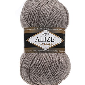 CH63088 Νηματα alize lanagold ,100gr/240μετρ. ,ποντικι χρωμα,μαλλινα col 650 (0 0)