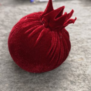 CH63138 Textile Pomegranade  Lucky Charms 15cm//1Pcs/   Dark Red,   ,Material ,Christmas, (4 2) ()