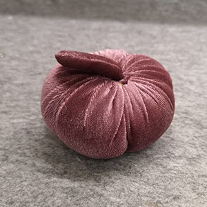 CH63141 Christmas ornaments fabric pumpkins, ,10cm/1pcs ,purple color (0 0)
