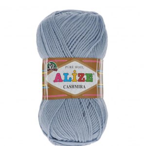 CH63202 Alize cashmira pure wool circular knitting 3 – 5 mm; crochet hook 4 mm for sweater,beany,scurf 100x300gr/300meters lavender color,col 119   ,material 100 % wool,winter, (0 0)
