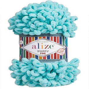 CH63425 Νηματα alize puffy fine  για κουβερτες,κασκολ,ζακετες 100gr//14μετρ. μεντα χρωμα,col 19 μικροπολυεστερας  ,συνθεση 100% πολυεστερικα,4 εποχων,πλεκετε με τα χερια (0 0)