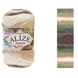 CH63437 Νηματα alize burcum batik ,100gr/210μετρ. ,πολυχρωμο,ακρυλικα (0 0)