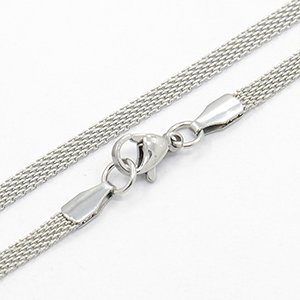 CH63612 Jewellery stainless steel bracelets mesh chain,mesh chain ,50cm/1pcs ,steel color (0 0)