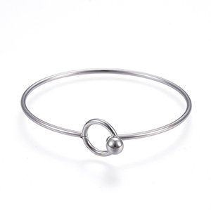 CH63743 Stainless steel bangles ,for jewellery 57mm//1pcs/ steel color, stackable bangles  ,material ,, (0 0)