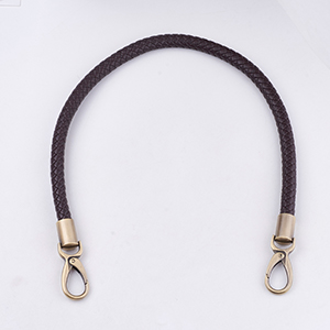 CH63918 Handbag handles pu leather with hook, ,59cm/2pcs ,brown color (0 0)