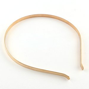 CH63993 Iron Hair Band Findings ,For Decoration 12,5cm//5Pcs/ Golden Color,   ,Material Iron,, (15 18) (Wholesale Price 100 Pcs @  0.09= €9 ,Upon Availability)