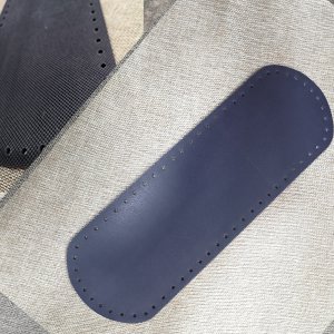 CH64071 Πατοι/βαση για τσαντες μεσαια σκληροτητα οβαλ ,36x12cm/1τεμ.,μπλε ναυτικο χρωμα (0 0)